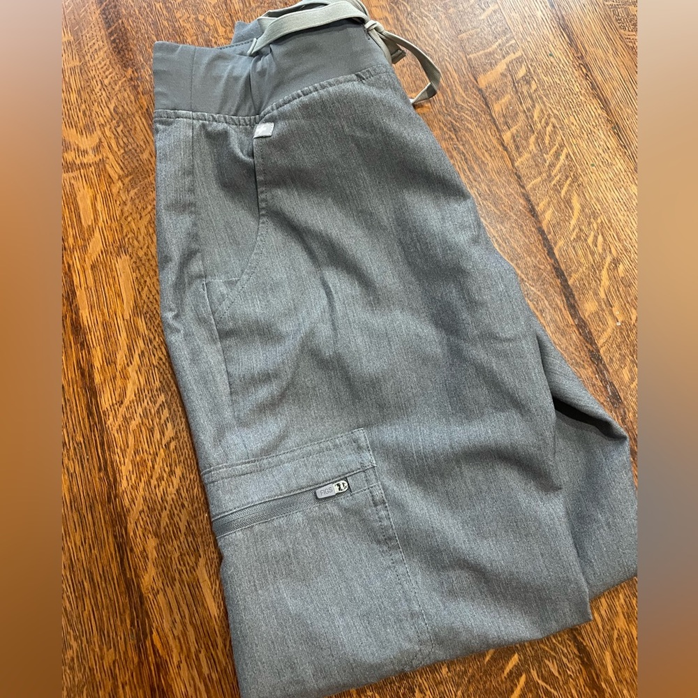 FIGS XS GRAPHITE JOGGER SCRUB PANTS